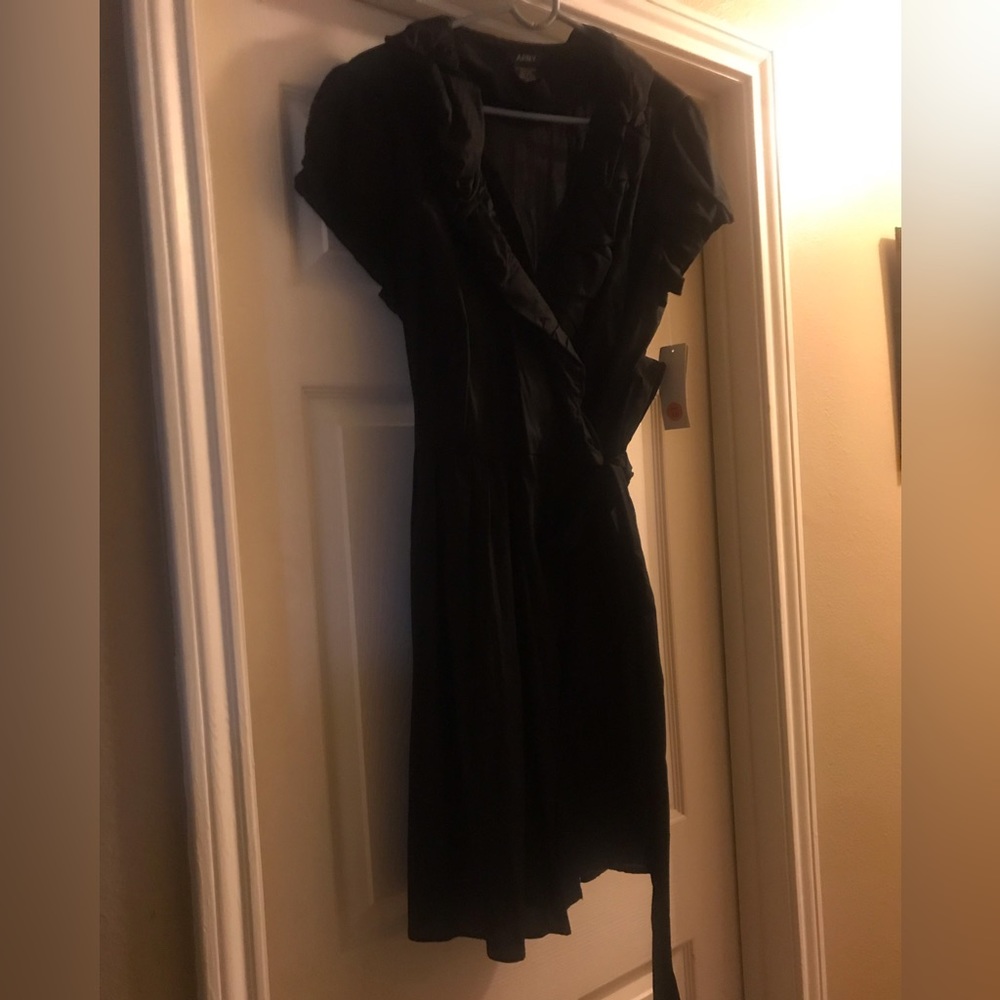 Black Size 16 Apny by Alynpaige wrap dress. New Paid 50.00 selling for 12.00
